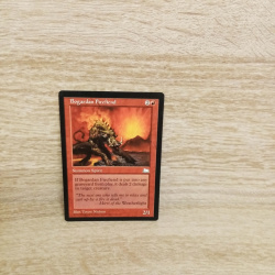 Magic The Gathering Sammelkarte. Bogardan Firefiend