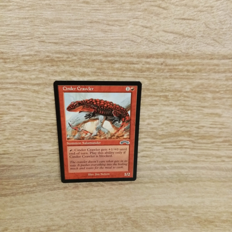 Magic The Gathering Sammelkarte. Cinder Crawler
