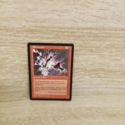Magic The Gathering Sammelkarte. Blitzstrahl