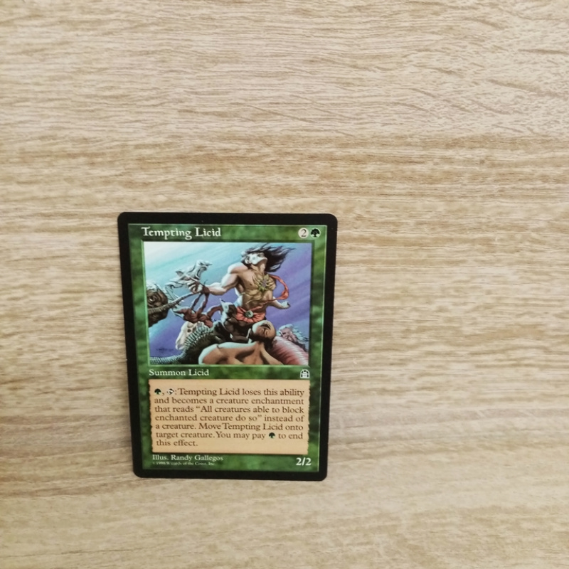 Magic The Gathering Sammelkarte. Tempting Licid