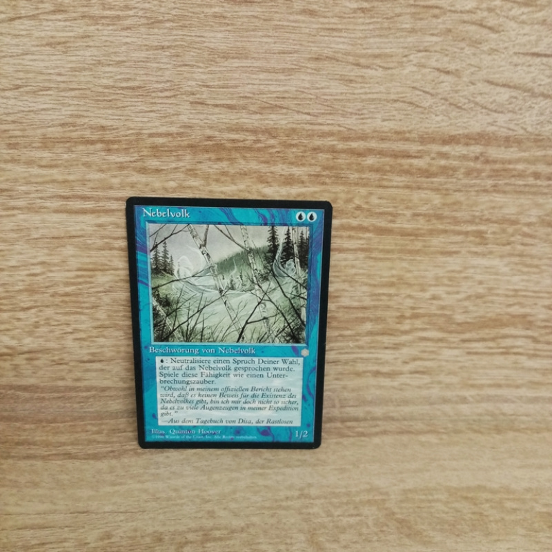 Magic The Gathering Sammelkarte. Nebelvolk