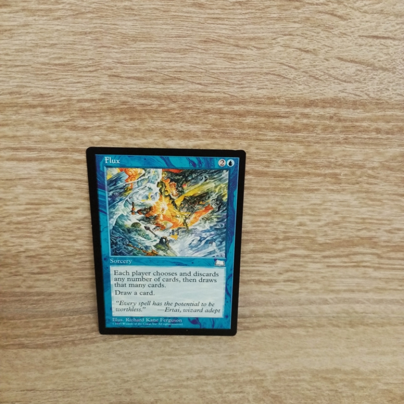 Magic The Gathering Sammelkarte. Flux,