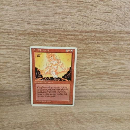 Magic The Gathering Sammelkarte. Fire Elemental.
