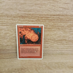 Magic The Gathering Sammelkarte. Fireball