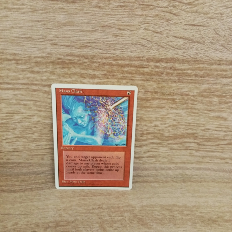 Magic The Gathering Sammelkarte. Mana Clash.