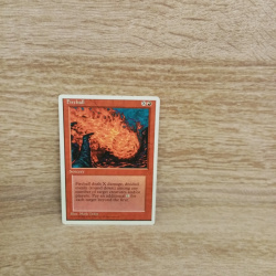 Magic The Gathering-Sammelkarte-Fireball-Sorcery,
