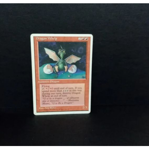 Magic The Gathering-Dragon Whelp .