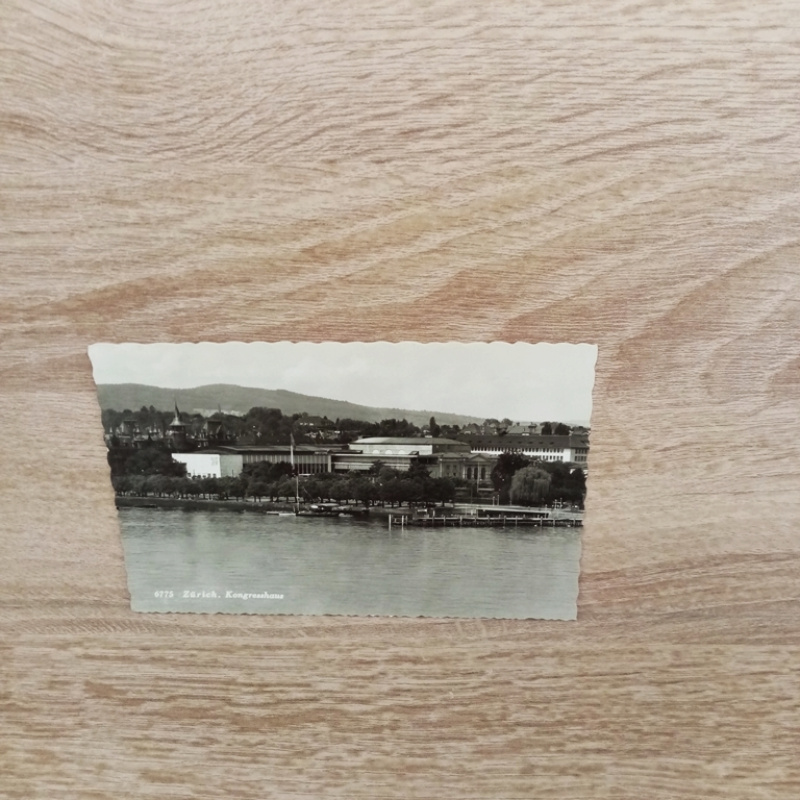 Ansichtskarte-Zürich, Kongresshaus.