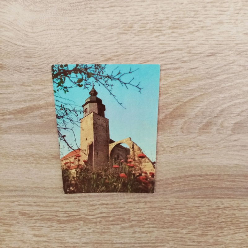 Ansichtskarte-Klosterkirche Thalbürgel.
