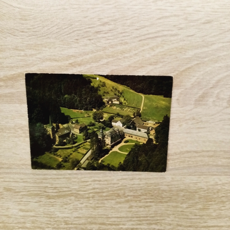 Ansichtskarte-Zum Schloß Gimborn im Oberbergischen.