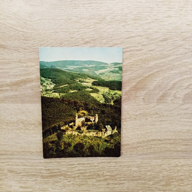 Ansichtskarte-Bensheim-Auerbach an der Bergstraße.