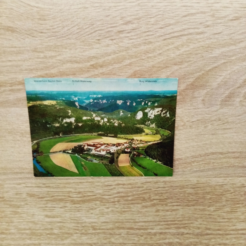 Ansichtskarte-BEURON mit DONAUDURCHBRUCH.