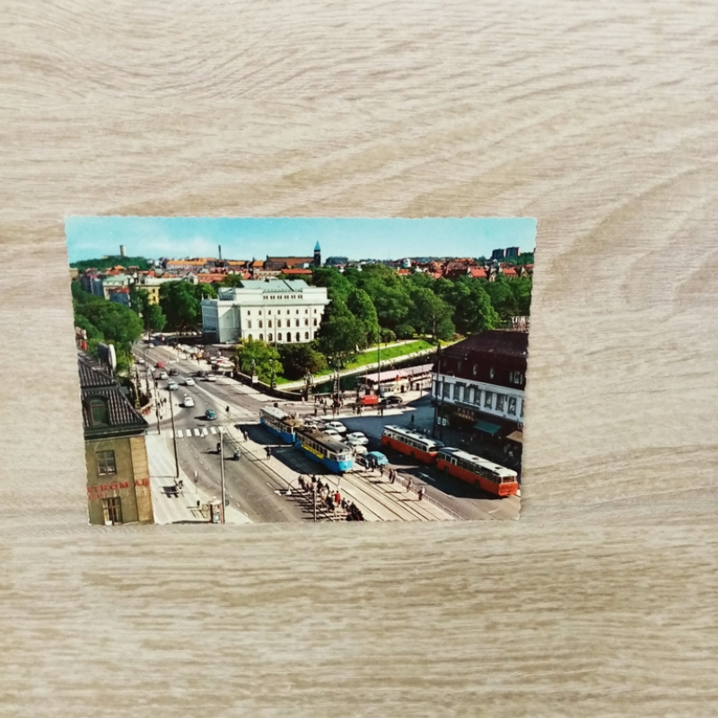 Ansichtskarte-Göteborg, Kungsportsplasten.