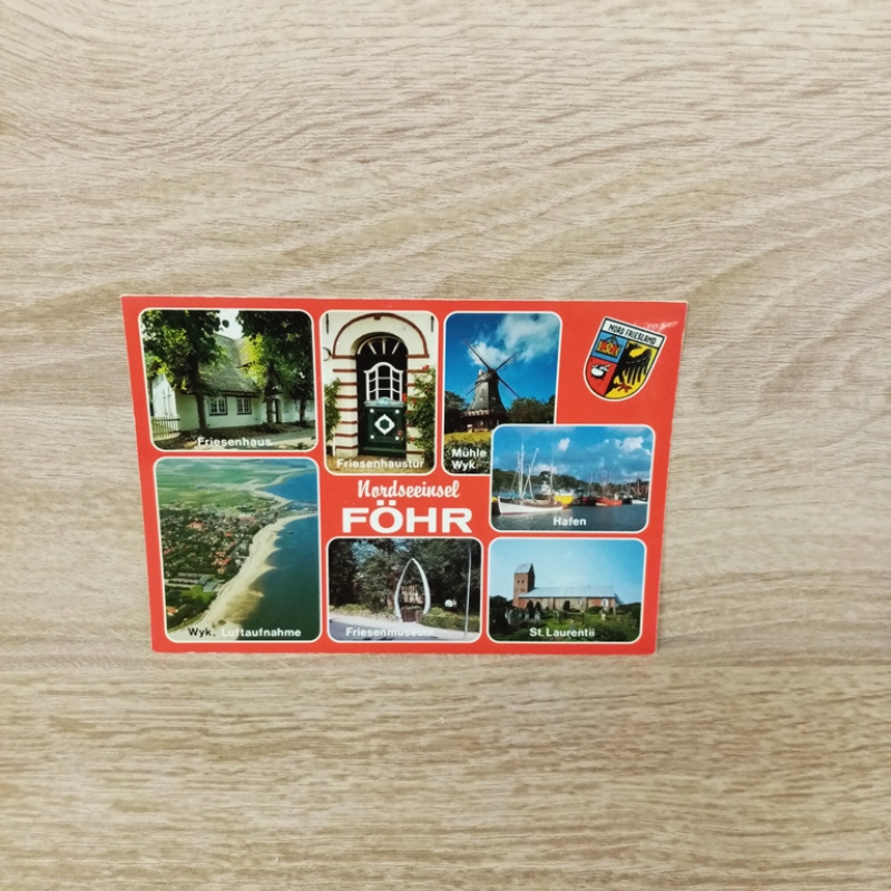 Ansichtskarte-Nordsee-Insel-Föhr. MB