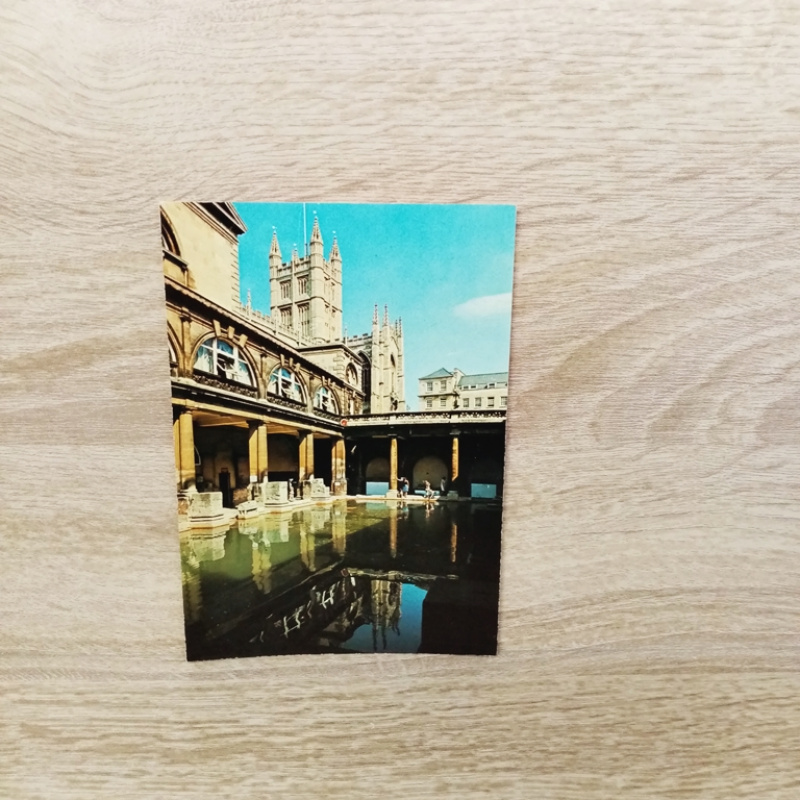 Ansichtskarte- The Great Bath-First Century A. D.