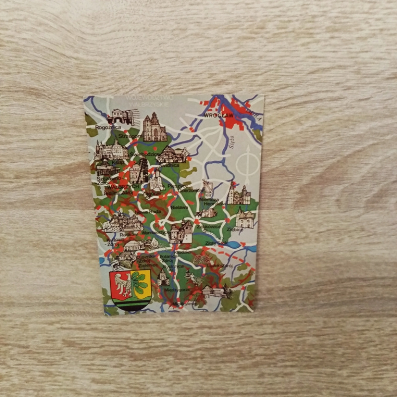 Ansichtskarte- WOJEWODZTOW WALBRZYSKIE