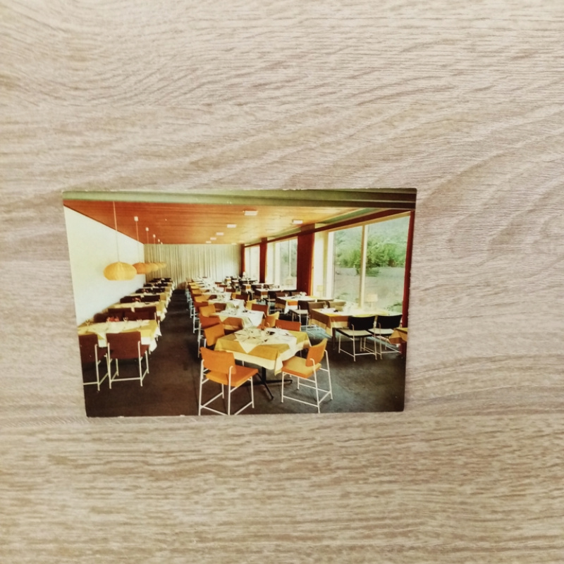 Ansichtskarte-Wildbad-Kurpark-Restaurant und Cafe.