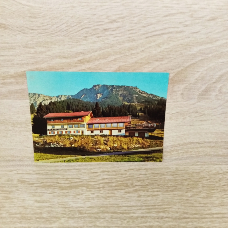Ansichtskarte- Oberjoch im Allgäu. MATTLIHAUS.