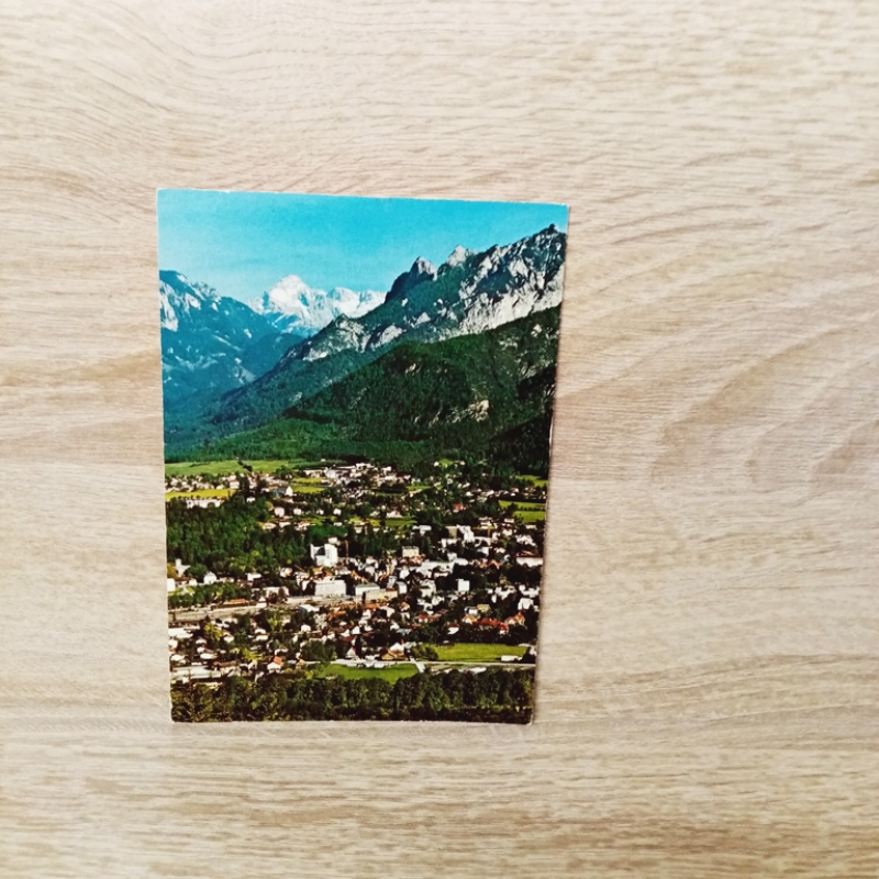 Ansichtskarte-Bad Reichenhall mit Hohem Göll.