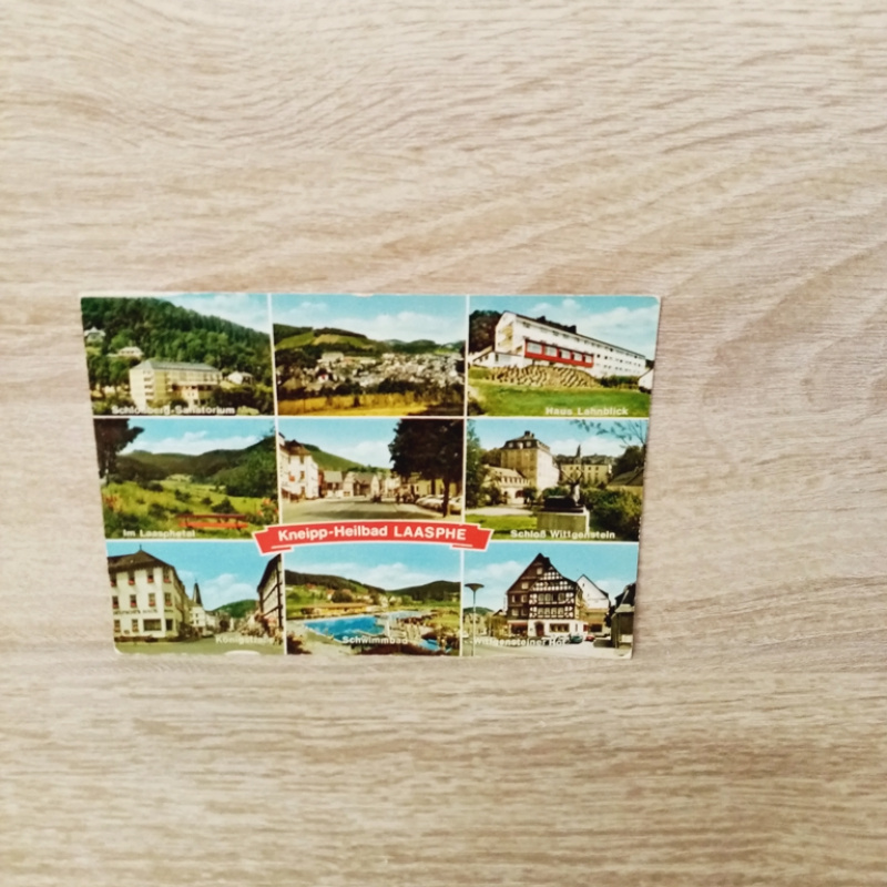Ansichtskarte-Kneipp-Heilbad LAASPHE-MB
