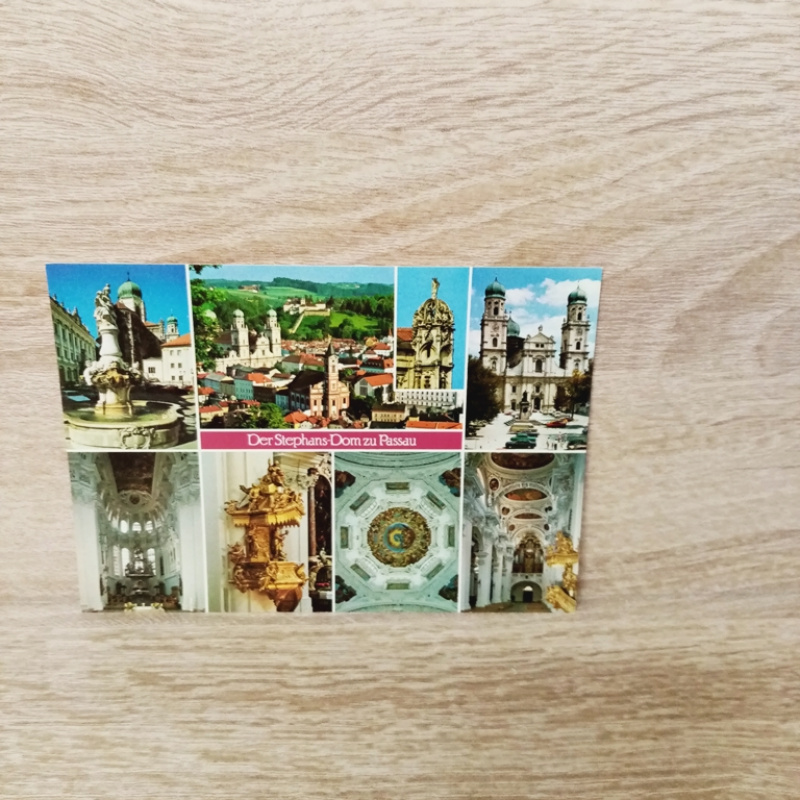 Ansichtskarte-Der Stephans-Dom zu Passau.