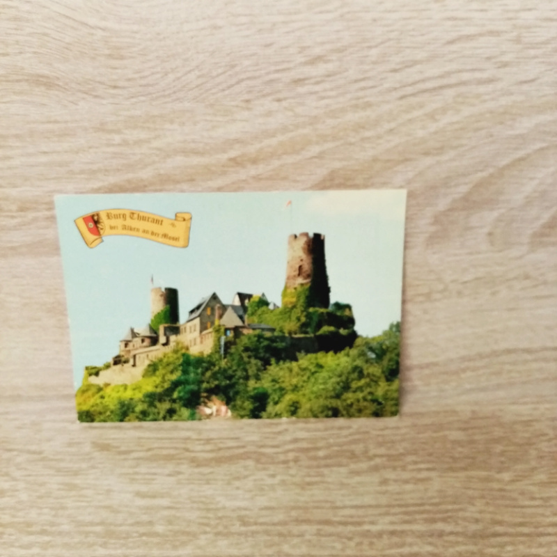 Ansichtskarte-Burg Thurant, Alken an der Mosel.