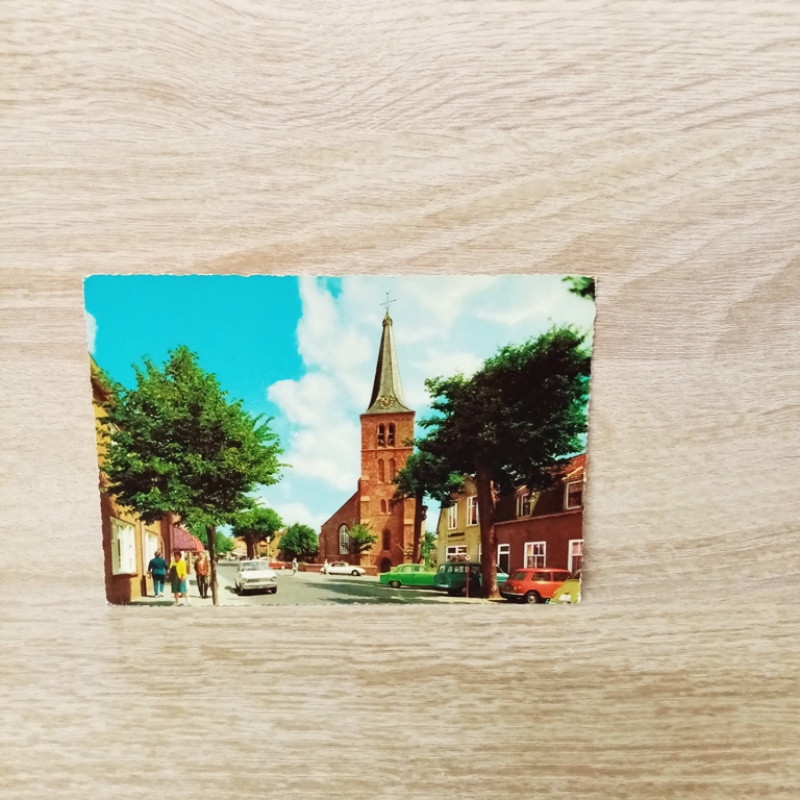 Ansichtskarte-DOMBURG Dorpsgezicht