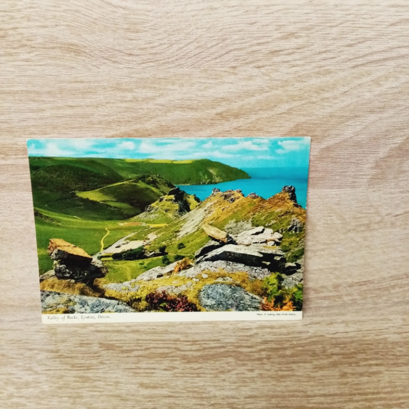 Ansichtskarte-Valley of Rocks. Lynton, Devon.