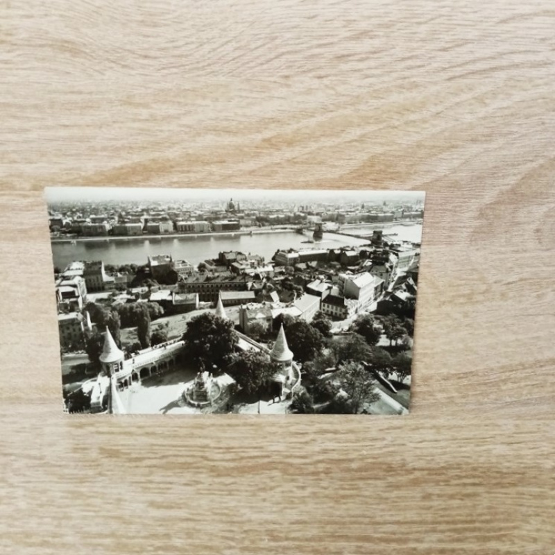 Ansichtskarte-Ansicht von Budapest.