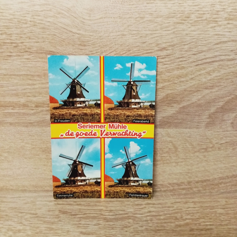 Ansichtskarte-Seriemer Mühle bei Neuharlingersiel.