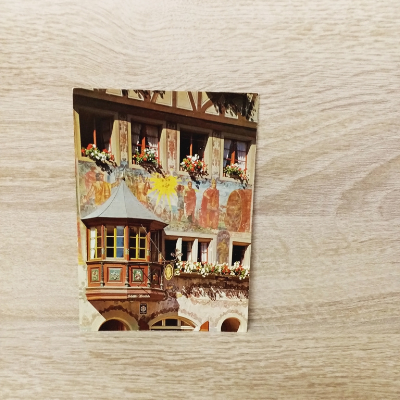 Ansichtskarte- Stein am Rhein-Am Rathausplatz.