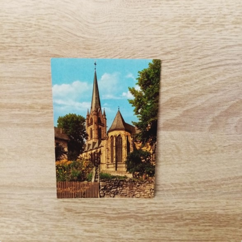 Ansichtskarte-Frankenberg / Eder-Liebfrauenkirche.