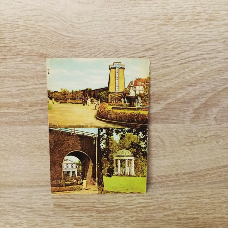 Ansichtskarte-Bad Salzuflen-Gradierwerk