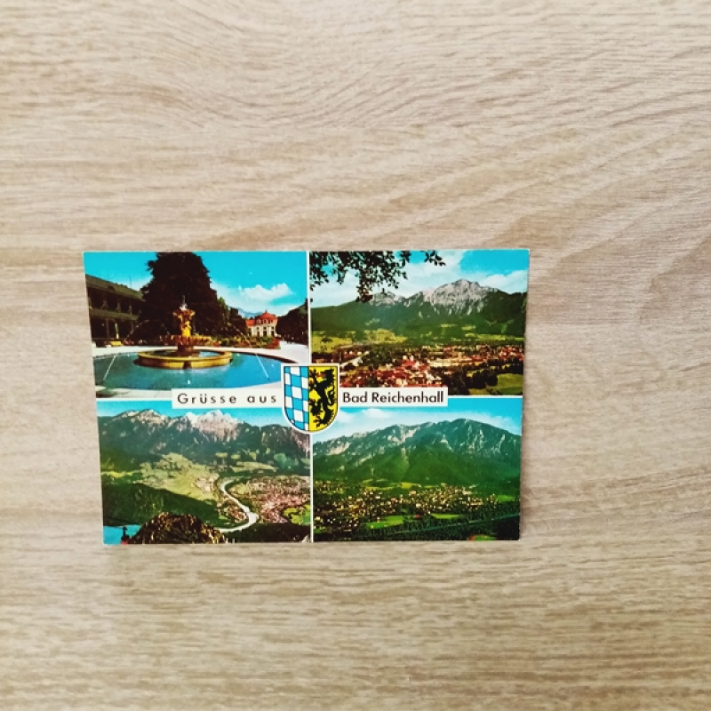 Ansichtskarte-Grüsse aus Bad Reichenhall-MB