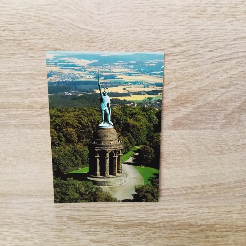 Ansichtskarte-Das Hermannsdenkmal bei Detmold.