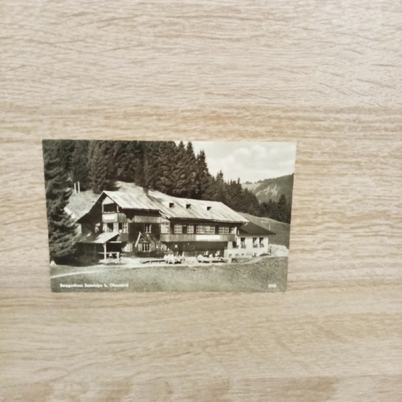 AK-41-Berggasthaus Sesselalpe b. Oberstdorf.