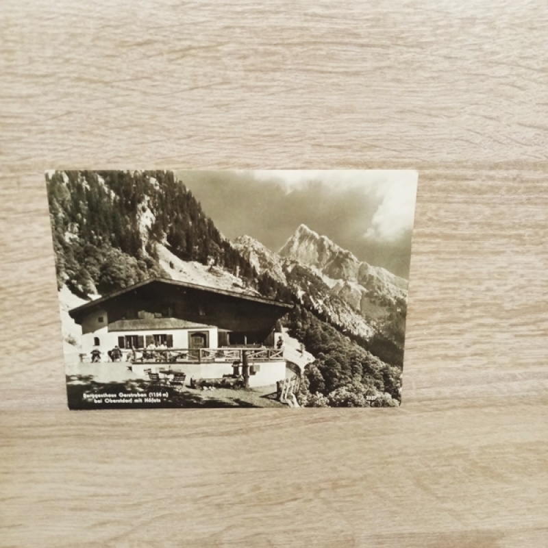 AK-49-Berggasthof Gerstruben bei Oberstdorf.