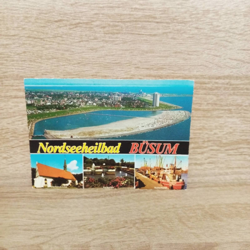 AK-121-Nordseeheilbad Büsum.