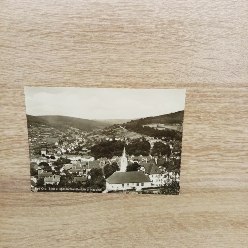 Ak-412-Bad Orb. Blick z. Spessartsanatorium u. Haseltal.
