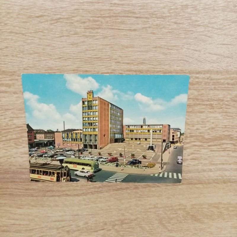 Ak-372-Düren / Rhld. Rathaus.