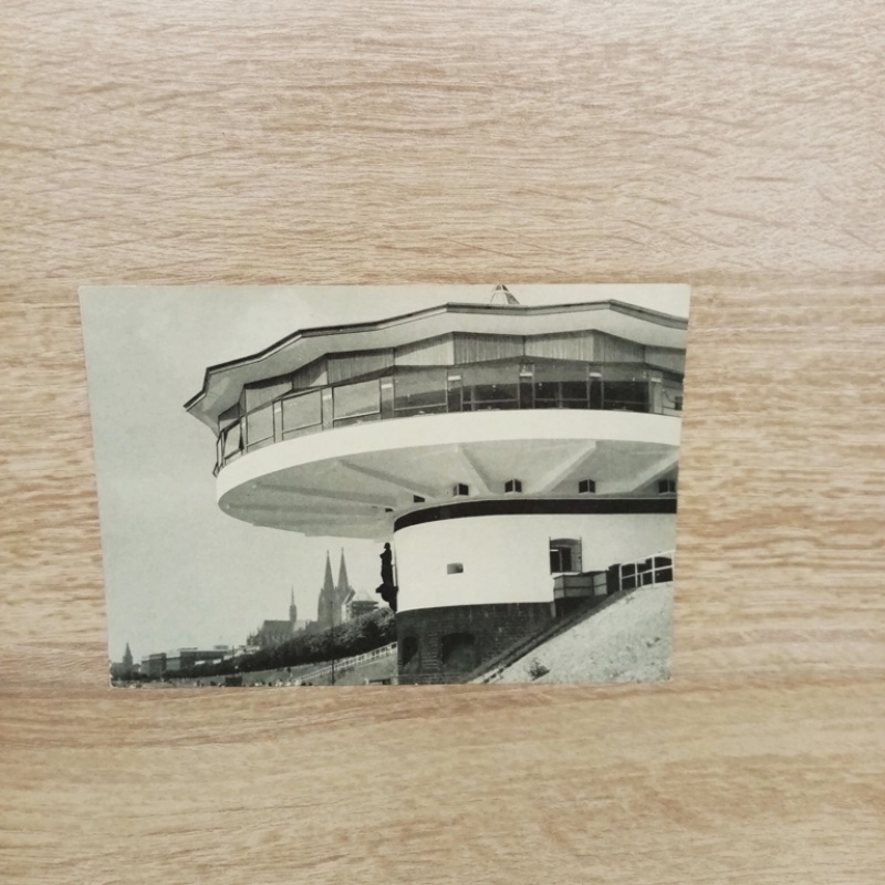 Ak-328- Köln am Rhein. Die Bastei über dem Rhein.
