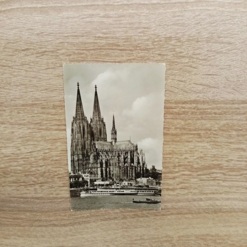 Ak-324- Köln am Rhein. Dom, Süd-Ostseite-1957