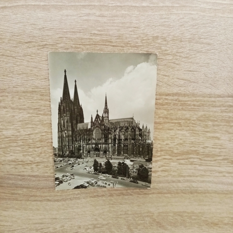 Ak-323- Köln am Rhein. Dom, Südseite-1956