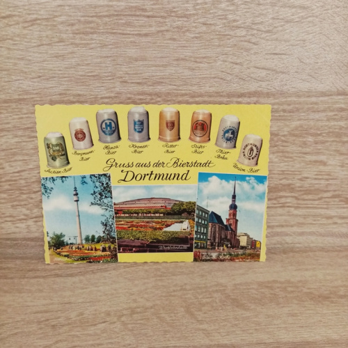 Ak-307-Gruss aus der Bierstadt Dortmund-MB