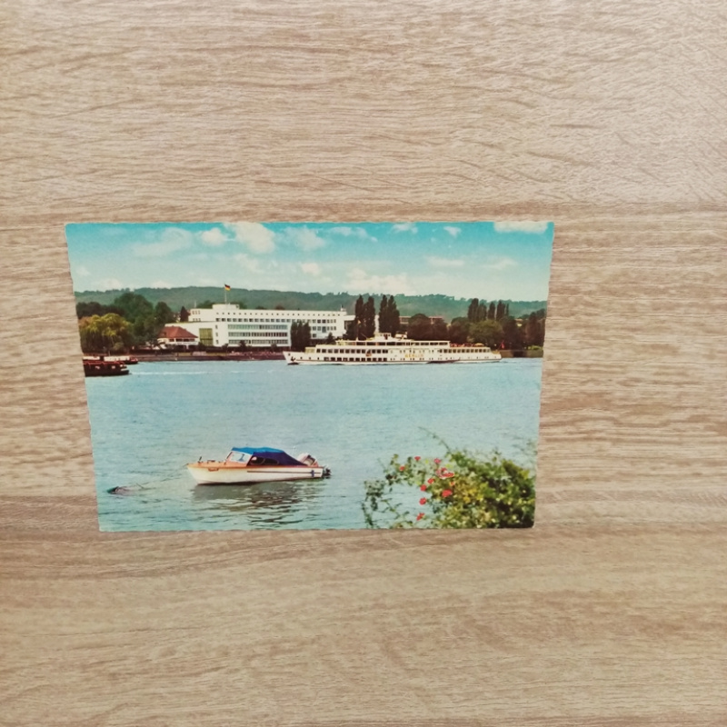 Ak-264-Bonn am Rhein- Bundeshaus.