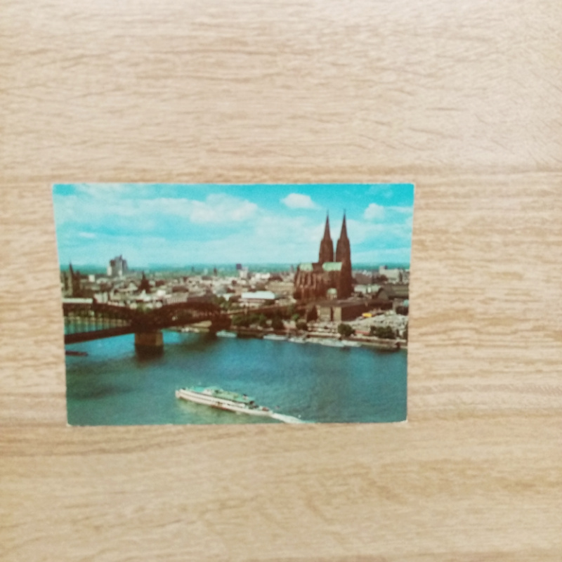 AK-241-Köln am Rhein. Dom und Hohenzollernbrücke.