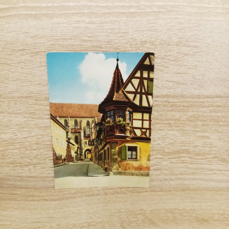 AK-175-Rothenburg o.d. Tauber. Feuerleinserker.