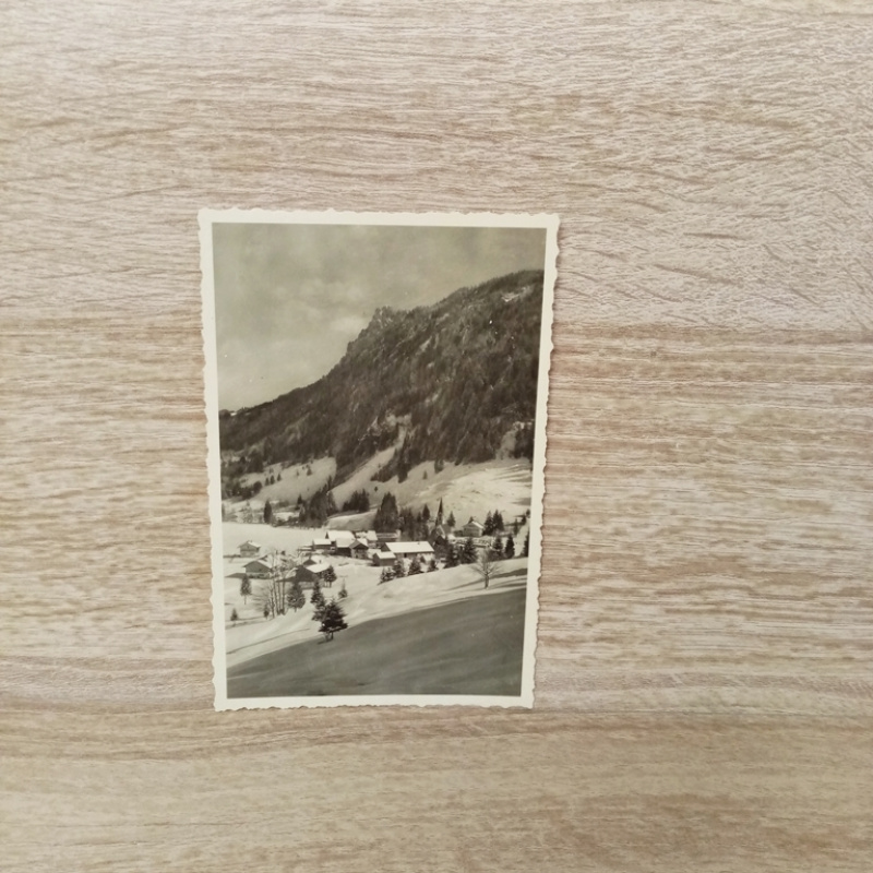 Ak-554-Unterjoch an der Deutschen Alpenstraße.