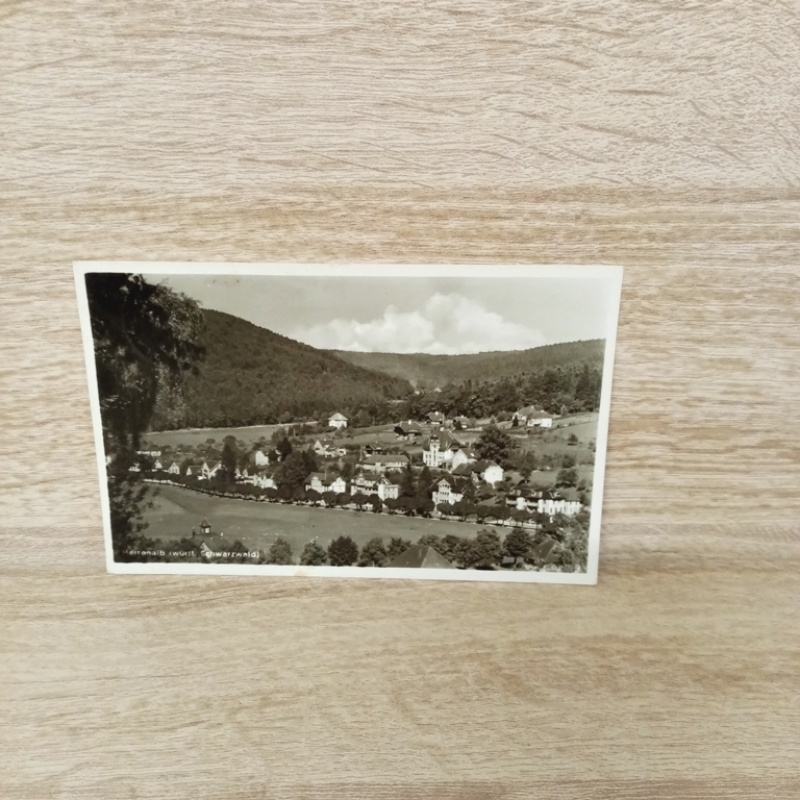 Ak-635-Herrenalb im Schwarzwald. Ansicht