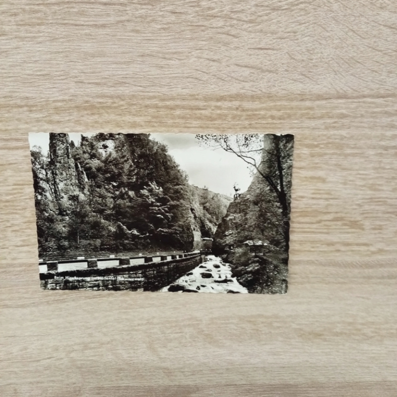Ak-653-Beim Hirschsprung im Höllental.